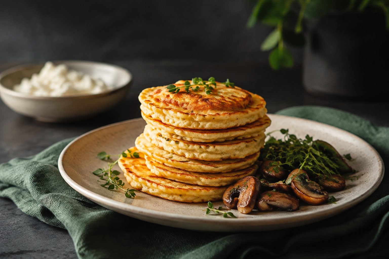 Panqueca de cream cheese e ovos: dois ingredientes, sem farinha